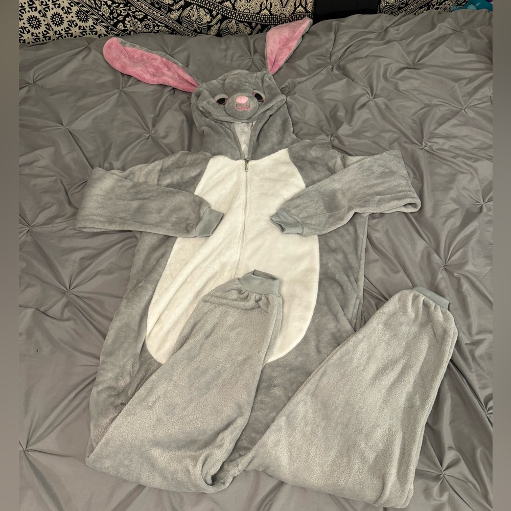 bunny onesie/costume/pajamas